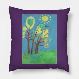 Beautiful Sunny Day Pillow