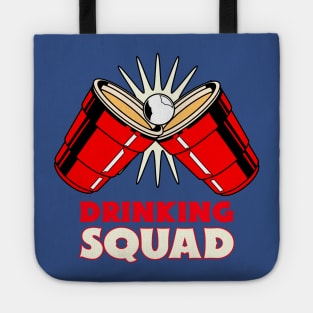 Drinking Squad House Party Beer Pong Tote