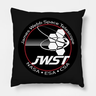 James Webb Space Telescope Patch Pillow