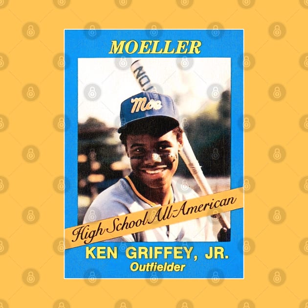 Ken Griffey Jr MOELLER Baseball Card by darklordpug