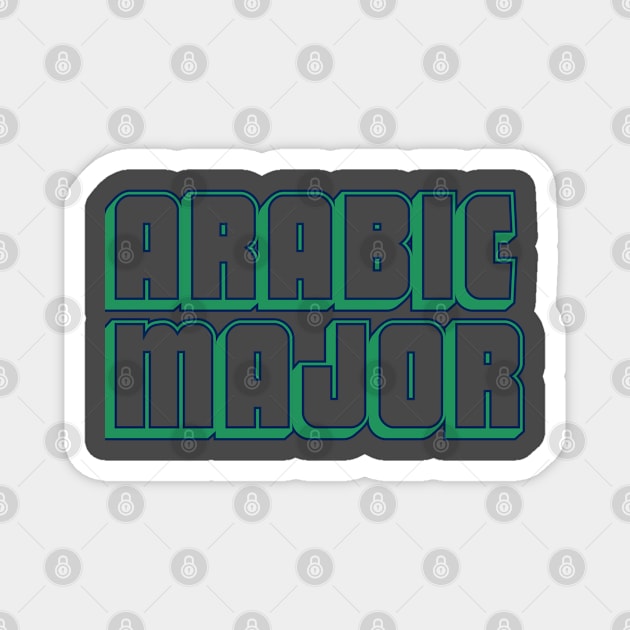 Arabic Major Magnet by RAD Creative