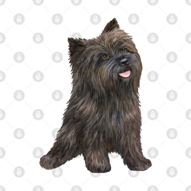 Brindle Cairn Terrier - Just the Dog by Dogs Galore and More