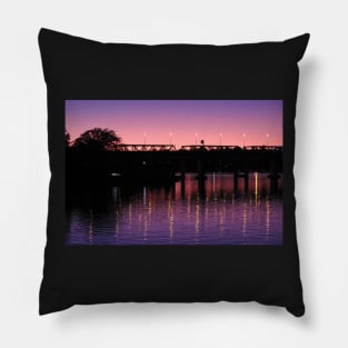 Dawn over Iron Cove Pillow