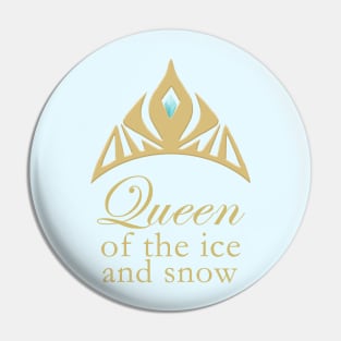 Queen of the Ice and Snow Pin