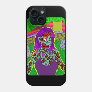 Zombie Woman Phone Case