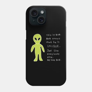 Bob the alien Phone Case