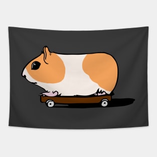 Guinea Pig Skateboard Tapestry