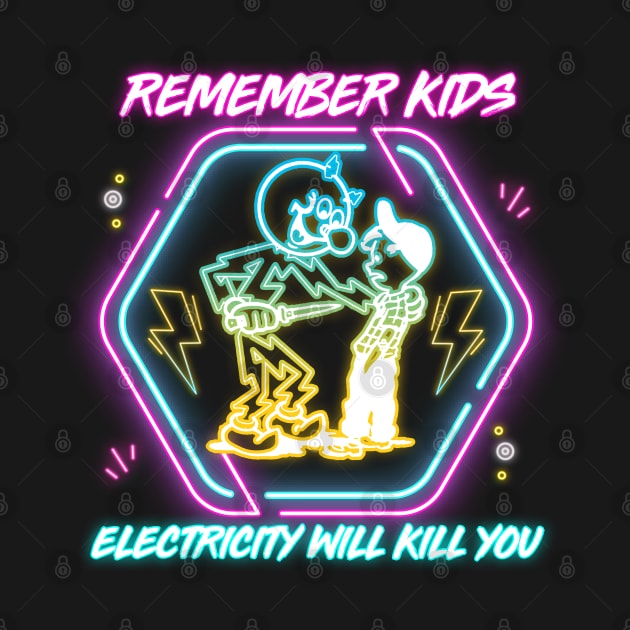 NEON LAMP  REMEMBER KIDS by loveislive8