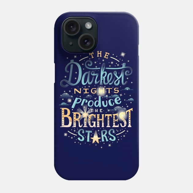 Brightest Stars Phone Case by risarodil