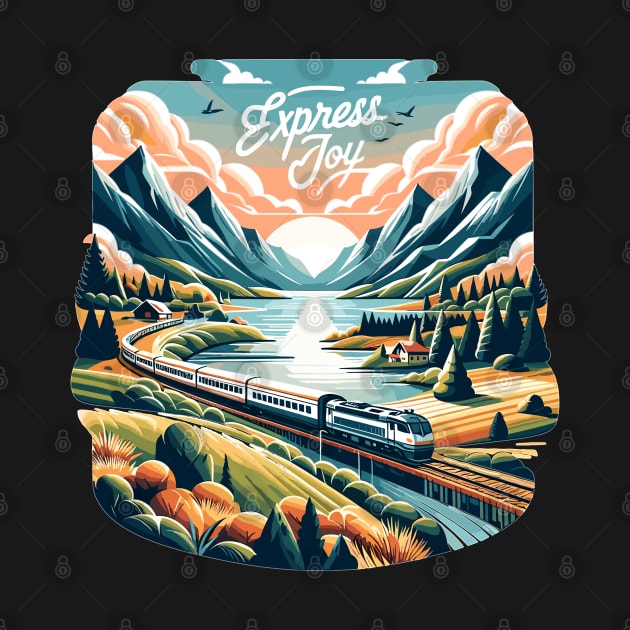 Train, Express Joy by Vehicles-Art