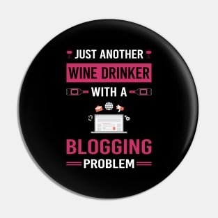 Wine Drinker Blogging Blog Blogger Pin