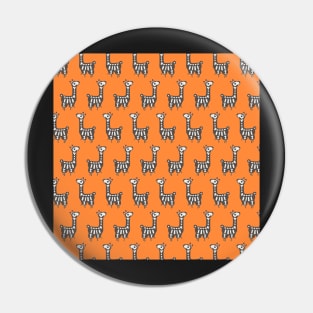 Halloween llama Pin