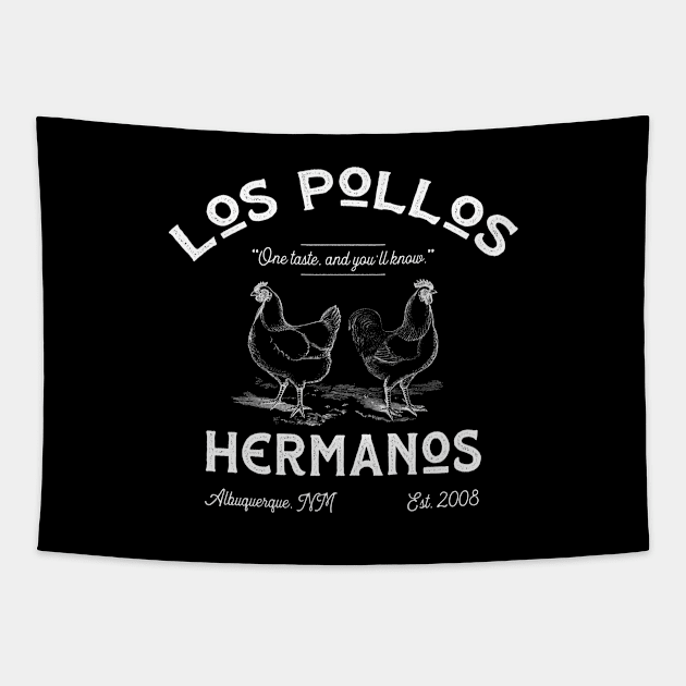 Vintage Los Pollos Hermanos D Tapestry by karutees