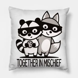 Mischievous Sibling Pillow