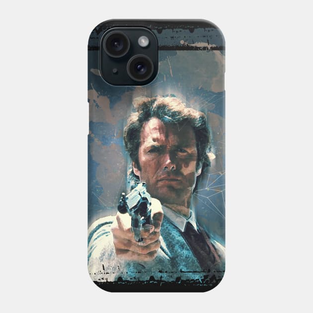 Dirty Harry vintage art Phone Case by PrintstaBee