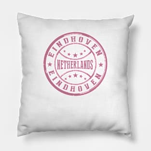 Stamp City Of Eindhoven Pillow