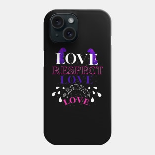 love and respect Phone Case