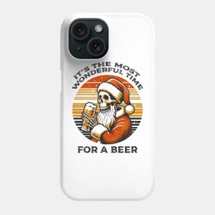 Skeleton Santa Phone Case