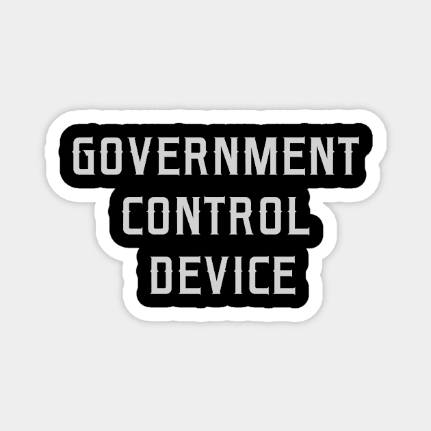 Government Control Device face mask censorship mask Magnet by Shop design