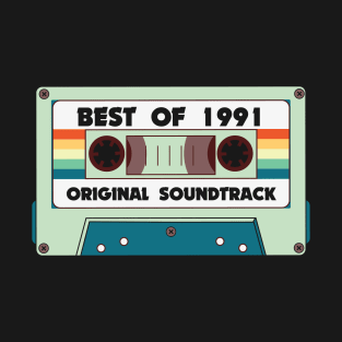 Best of 1991 Original Sound Track Cassette tap T-Shirt
