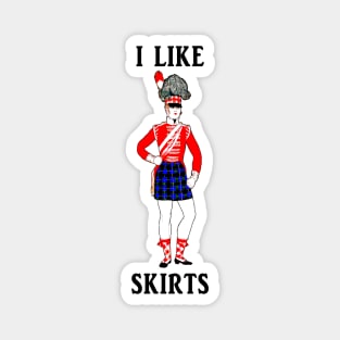 I Like Skirts! Magnet