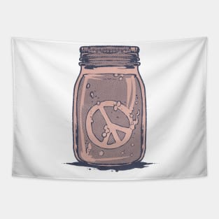 jar of peace Tapestry