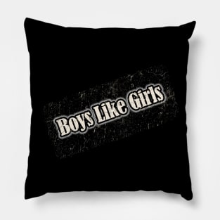 Boys Like Girls Pillow