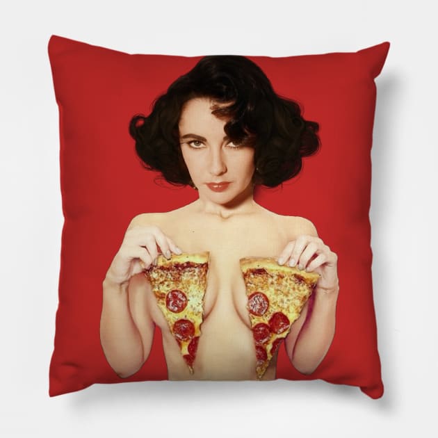 Elizabeth Taylor Pillow by Indecent Designs