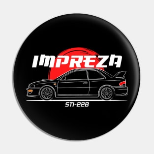 The Racing STI 22B Legend Pin