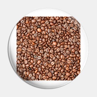 Coffee beans background Pin