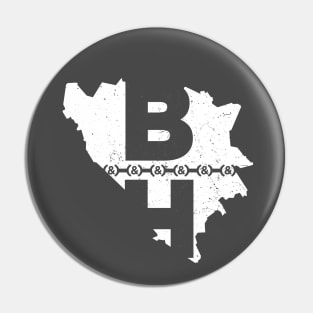 Division of Bosnia and Herzegovina Pin