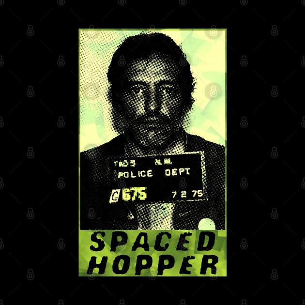 Spaced Hopper trippy green by Spine Film