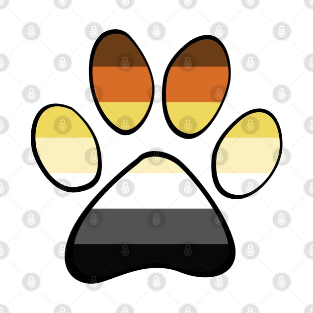 Bear Pride Paw by HyperOtterDesigns