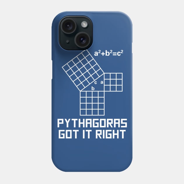 Pythagoras Got It Right Phone Case by oddmatter