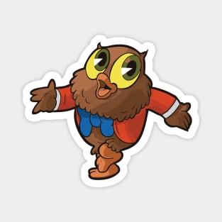 Owl Jolson Magnet