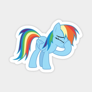 Rainbow Dash facehoof Magnet