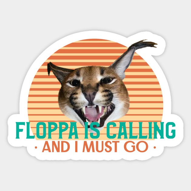 Big Floppa Meme Sticker