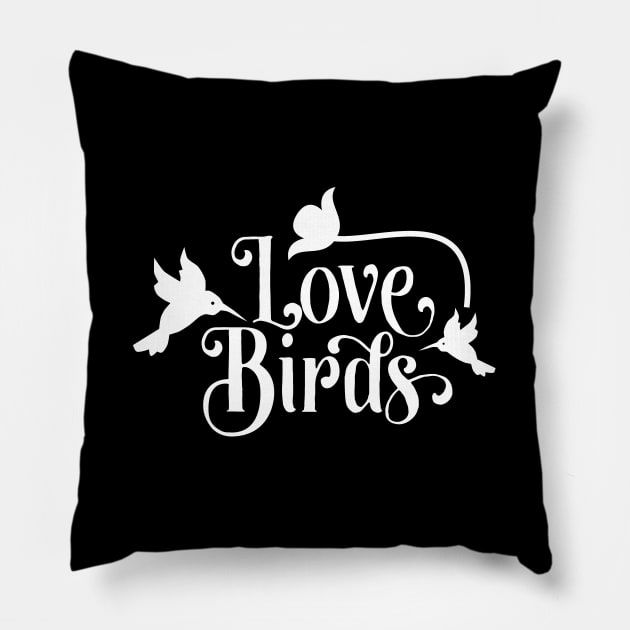 Love Birds Pillow by DANPUBLIC