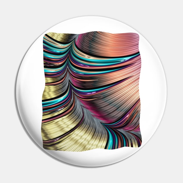 Rainbow Slinky Pin by CreativeByDesign