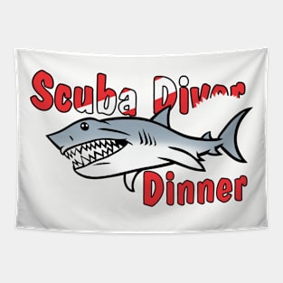 Scuba Diver - Dinner Tapestry