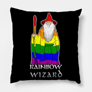 Rainbow Wizard Pillow