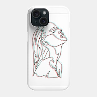 Minimalistic Woman Phone Case