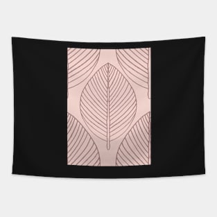 Tropical neutral foliage Tapestry