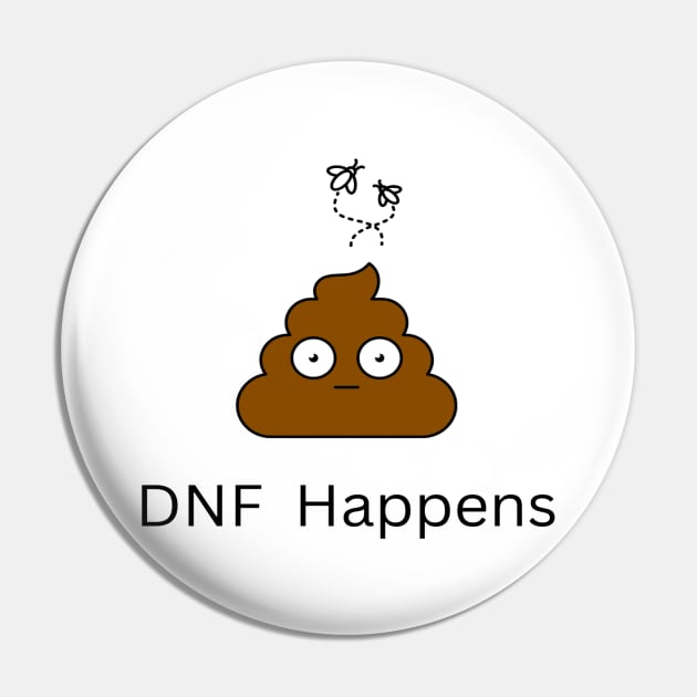 DNF Happens Pin by Geocache Adventures