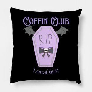 Coffin Club Local 666 Pillow