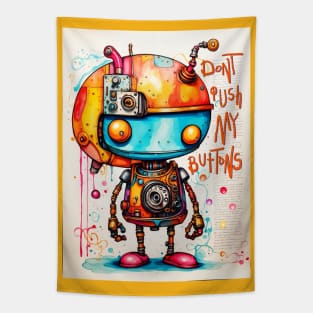 Don’t Push My Buttons Tapestry