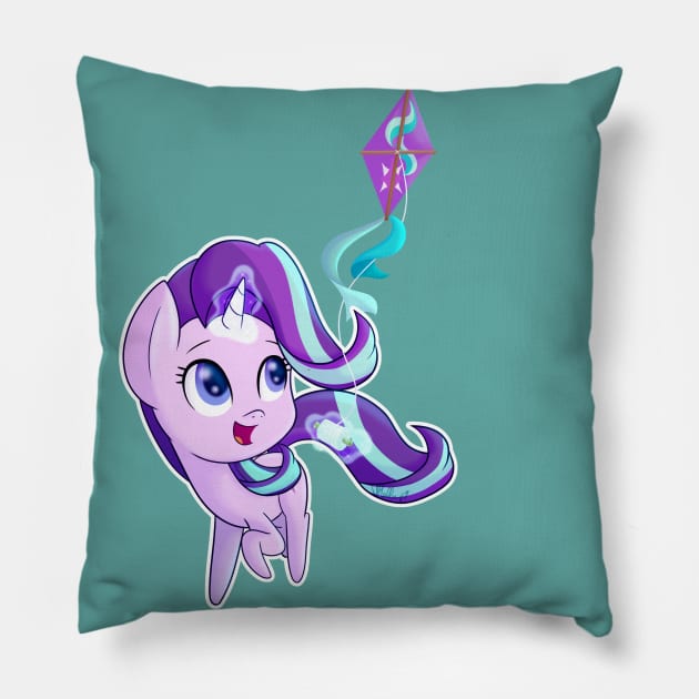 Chibi Starlight Glimmer Pillow by vcm1824