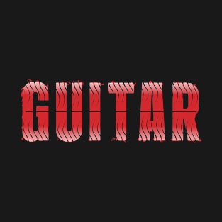 GUitar // Burn / Red T-Shirt