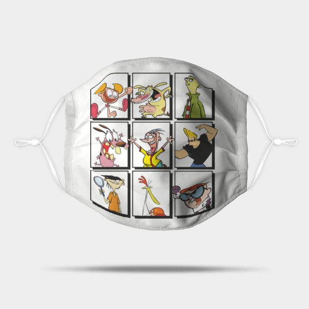 Cartoon Network Classics - Cartoons For Kids - Mask | TeePublic Cartoon Network Classics - Cartoons For Kids - Mask | TeePublic