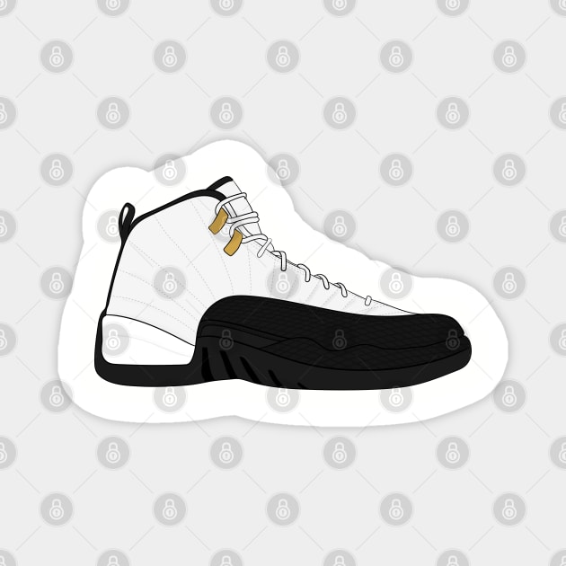 Air Jordan XII (12) - Taxi Magnet by WalkDesigns